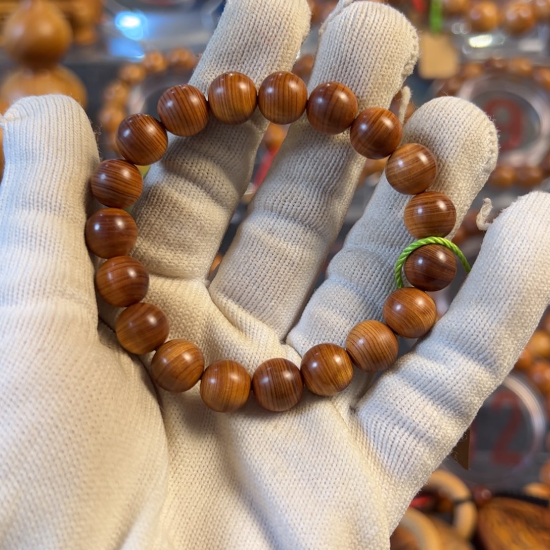 柏木沒*恼太行崖柏手串