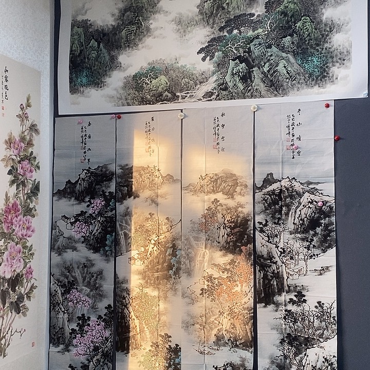 国画任子峰35/138手绘画芯