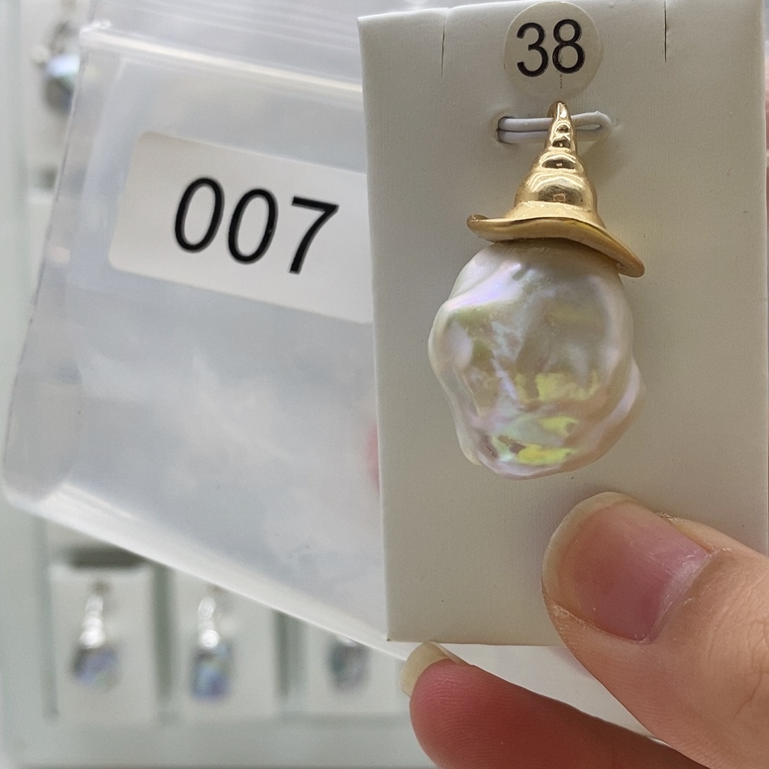 快***来颈饰合金淡水珍珠