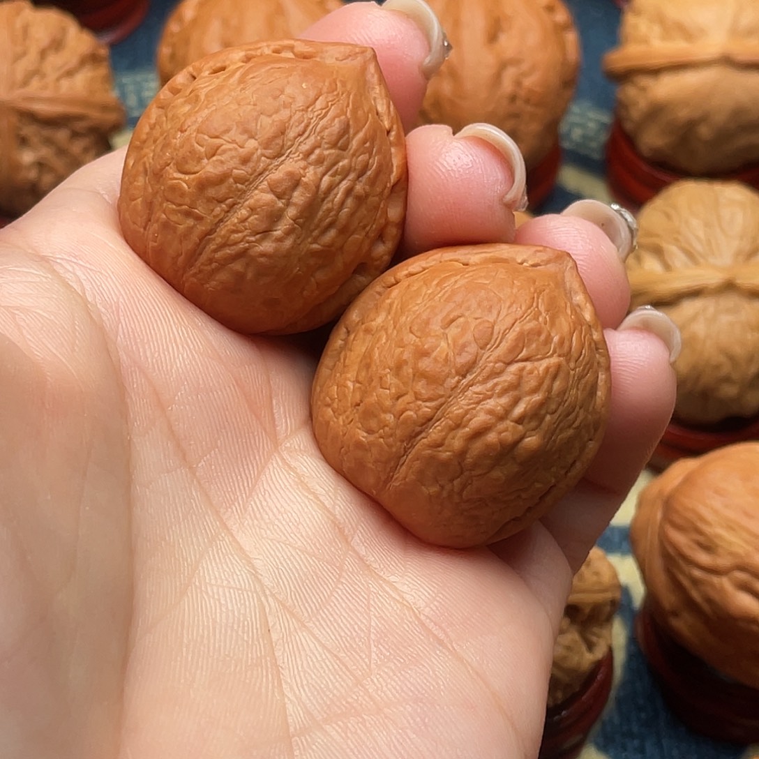 把件文玩核桃精品寿桃