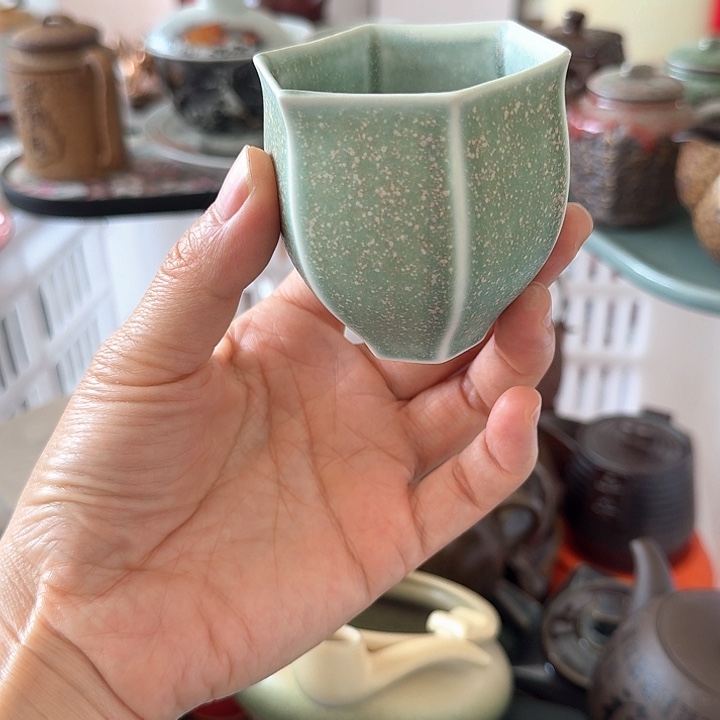 微瑕陶瓷茶具茶杯茶壶