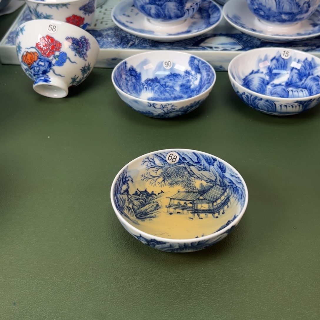 木木景德镇纯手工纯手绘茶具68