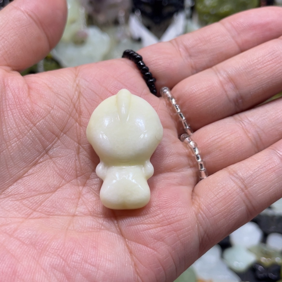 【闪购商品】岫玉颈饰未镶嵌58吊坠