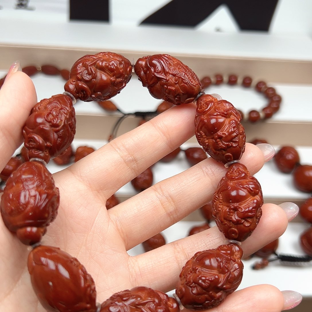 橄榄核手串弥勒手串