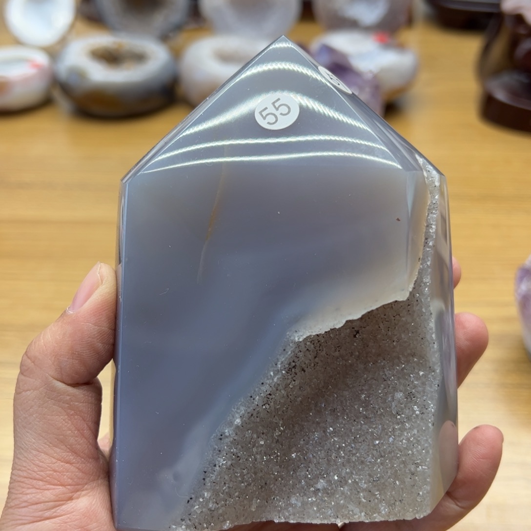 水晶水晶无镶嵌未镶嵌柱子55