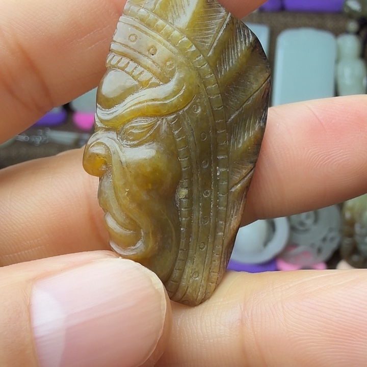 和田玉（糖玉）未镶嵌挂件