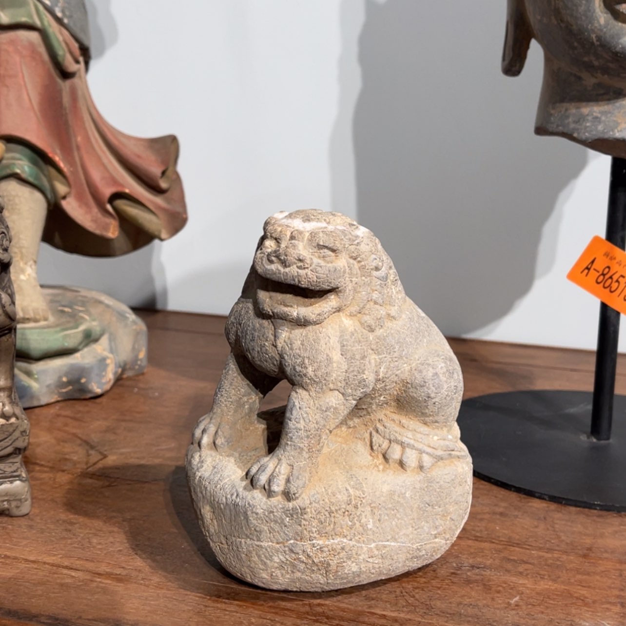 【闪购商品】石材案头狮子