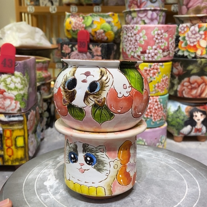 景德镇艺术手绘作品