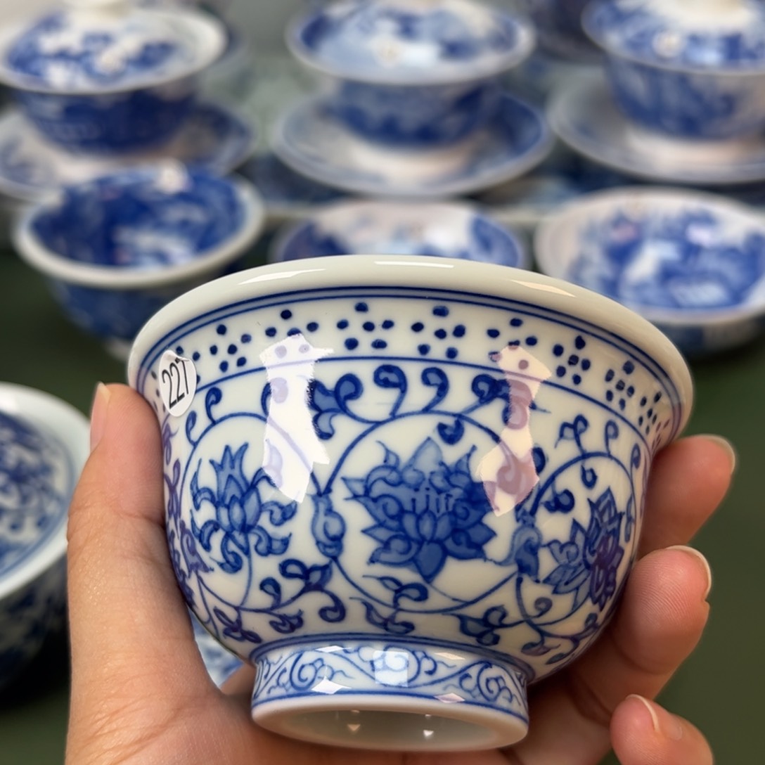 木木景德镇纯手工纯手绘茶具227