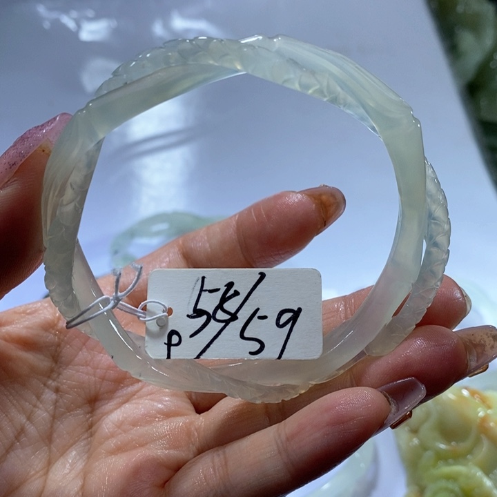 岫玉岫玉手镯未镶嵌
