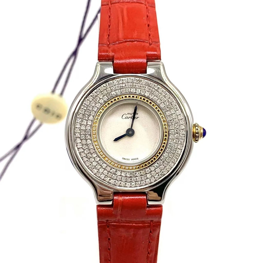 99新 Cartier/卡地亚 21世纪/石英/表径28mm/女表