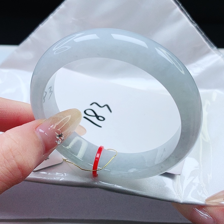 翡翠手镯未镶嵌54.3 正圈