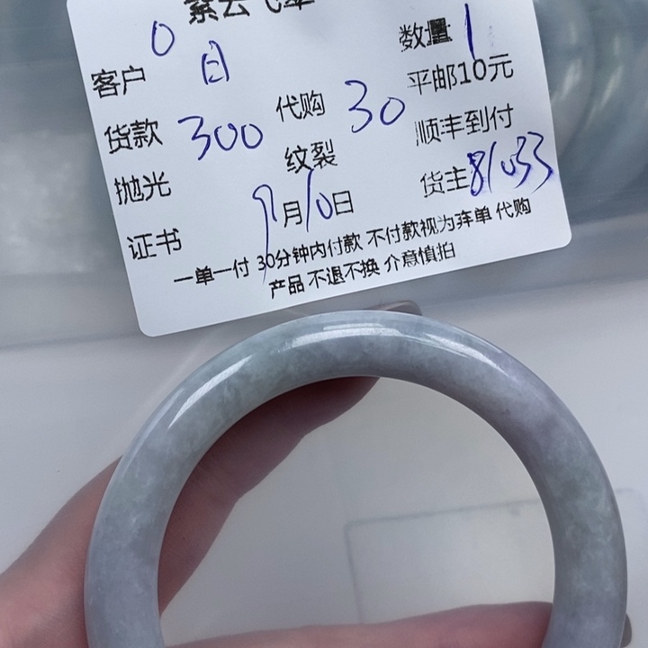 日***光未镶嵌手镯翡翠天然翡翠