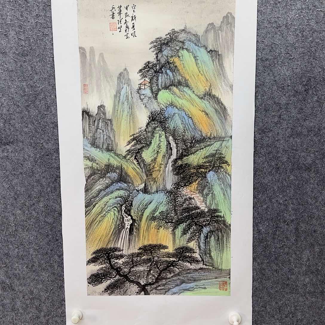 国画大写意地展现出来是