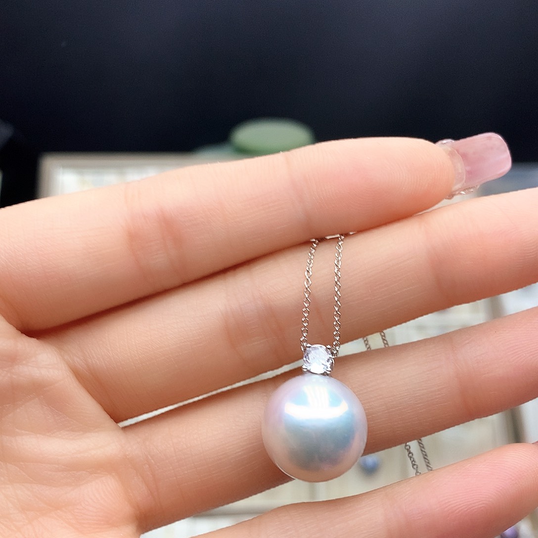 淡水珍珠颈饰合金