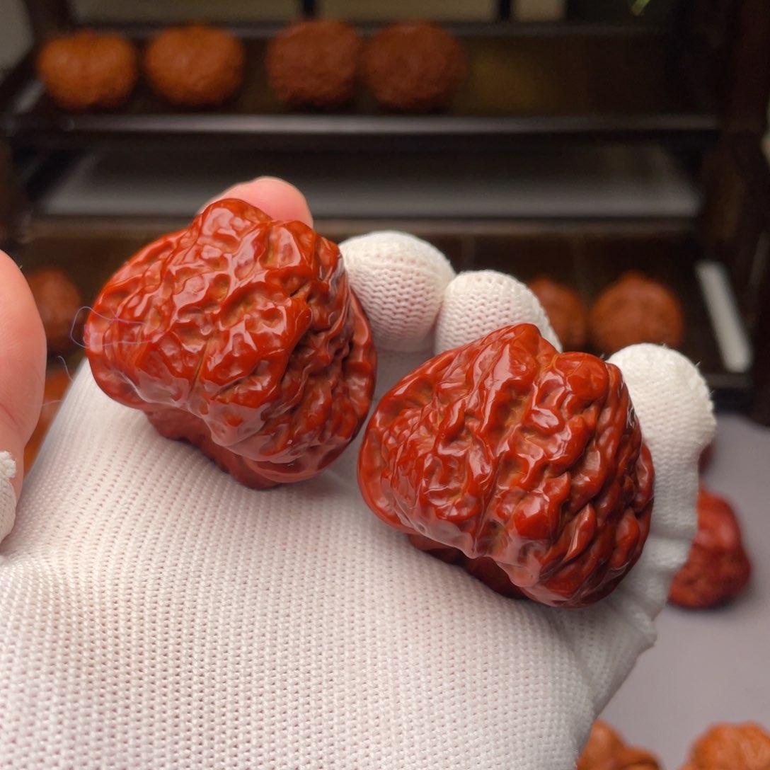 文玩核桃把件蛤蟆头39