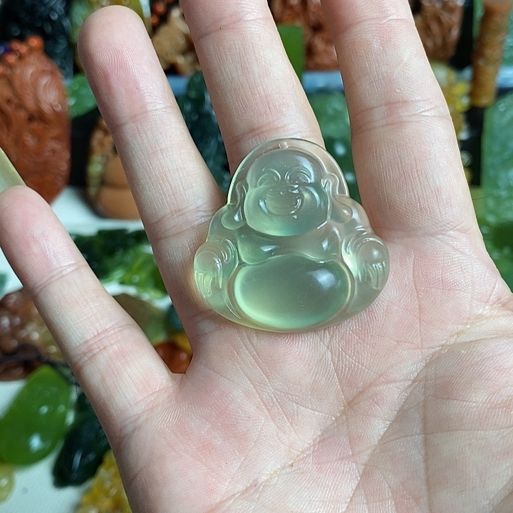 未镶嵌蛇纹石玉颈饰