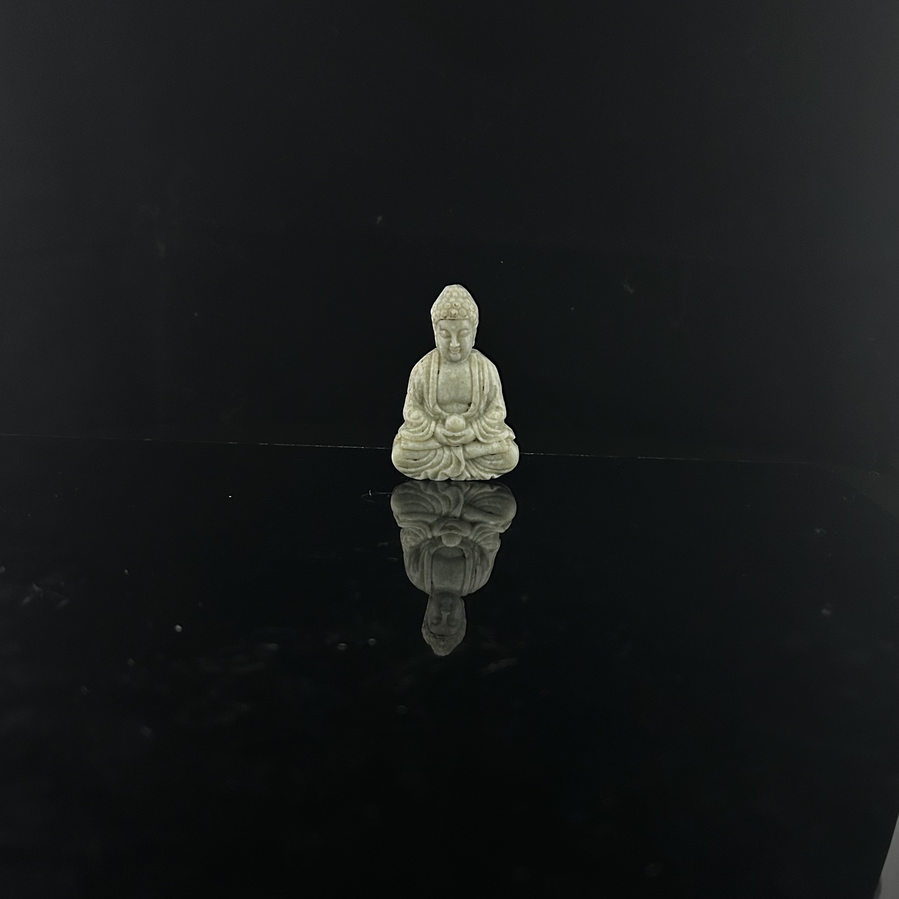 清代玉佛/377621/收藏/传承/【北京鸿光阁文物商】