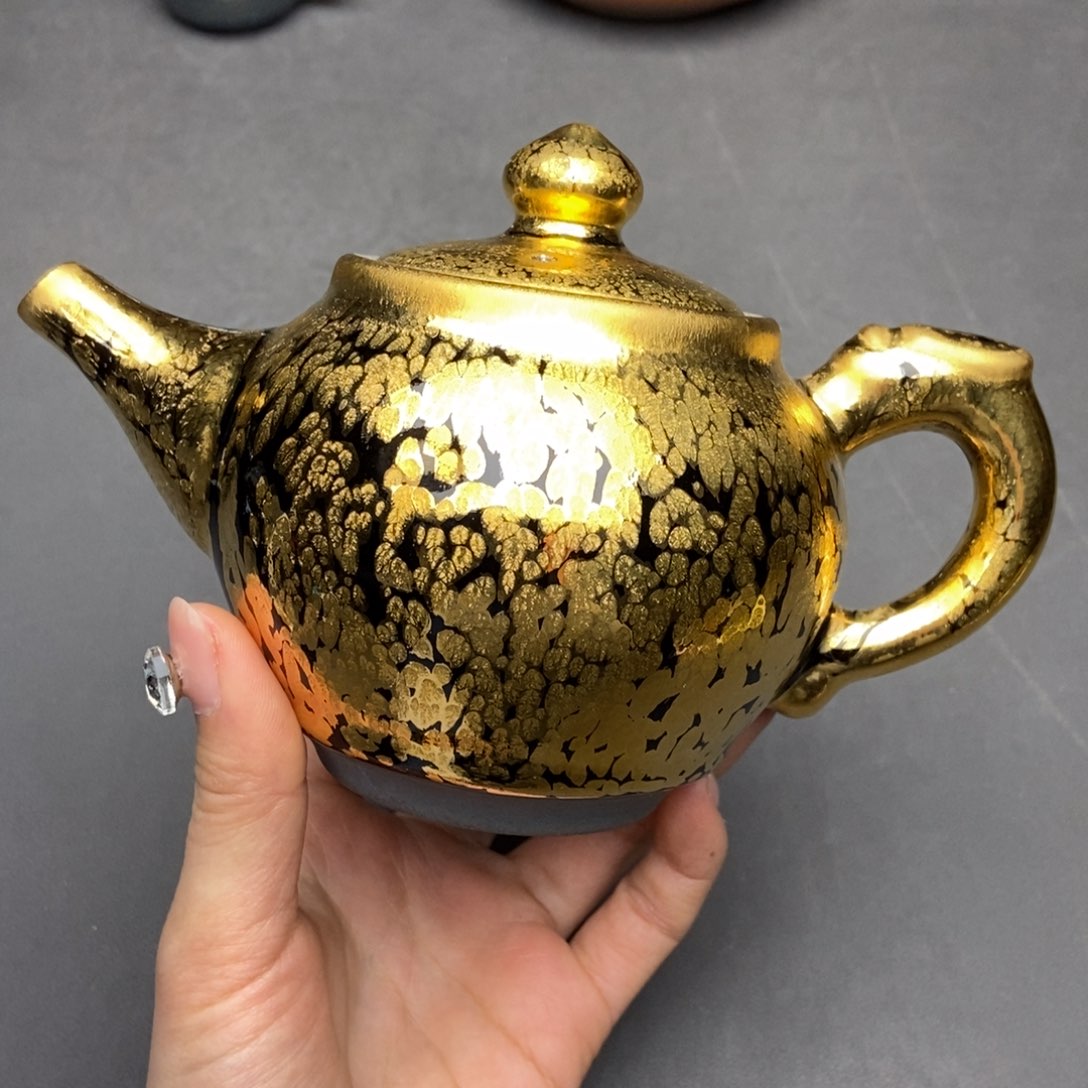 茶盏小敏建盏原矿铁胎