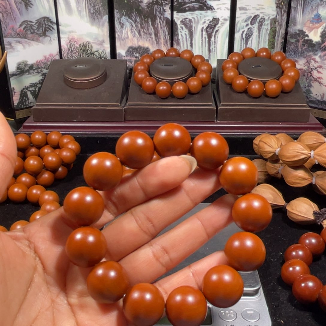 橄榄核手串/手链1.81+树王仅次精品