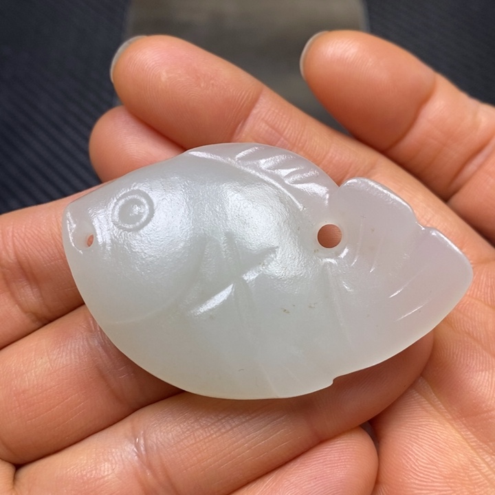 和田玉挂件未镶嵌九*