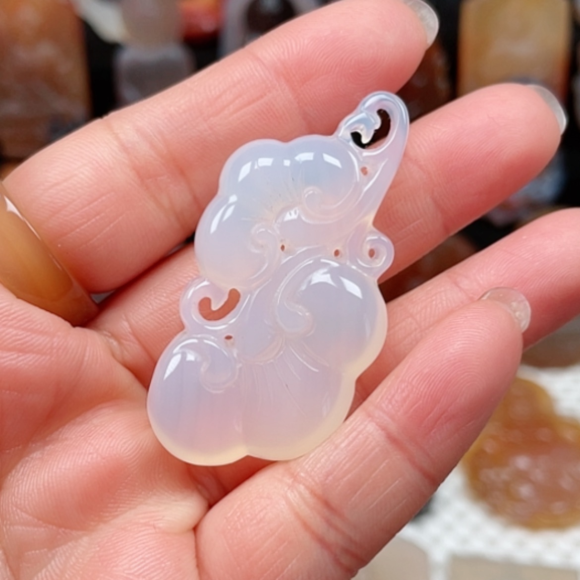 【闪购商品】玛瑙/玉髓颈饰未镶嵌