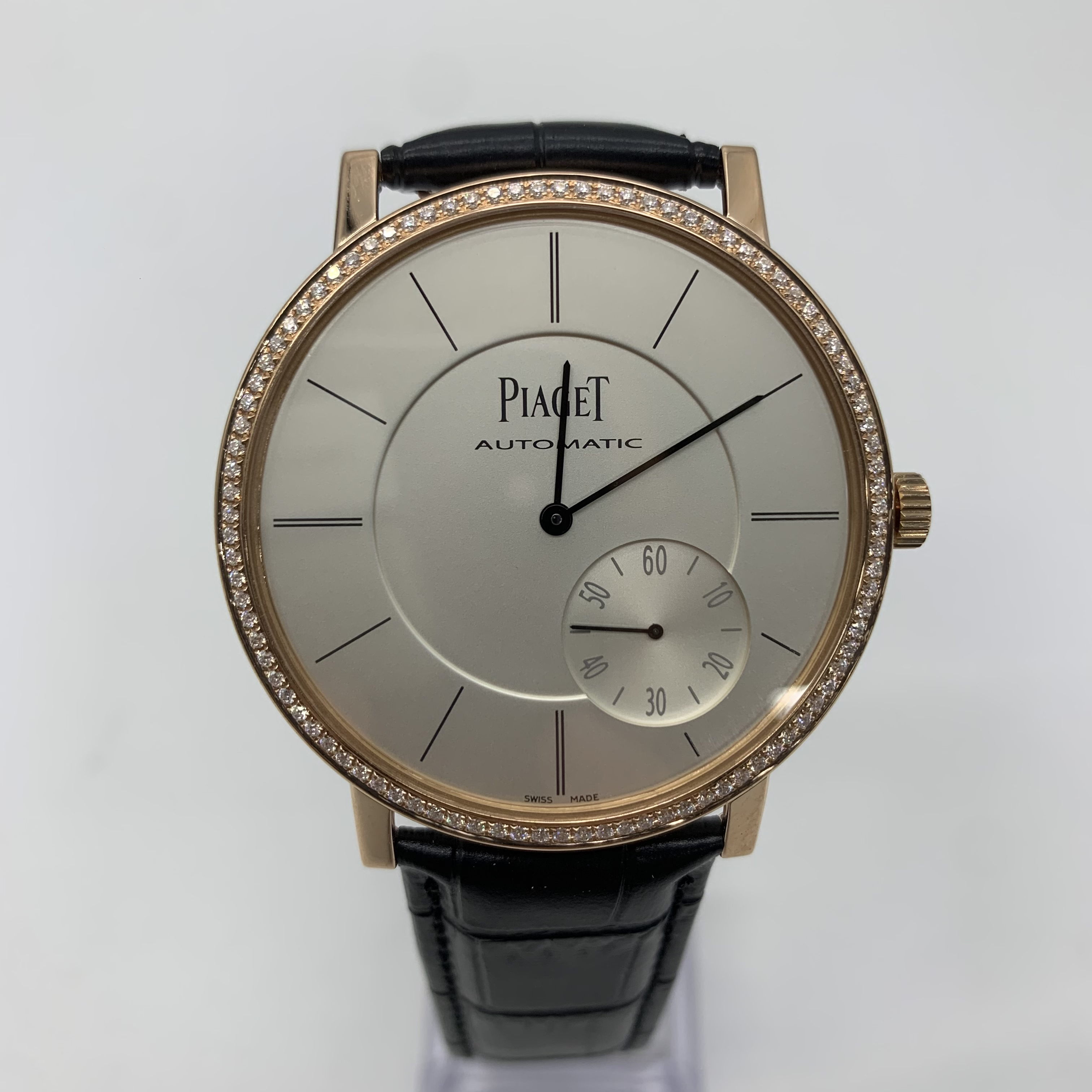 95新 Piaget/伯爵 男士系列 机械 后钻 18k玫瑰金 43MM 