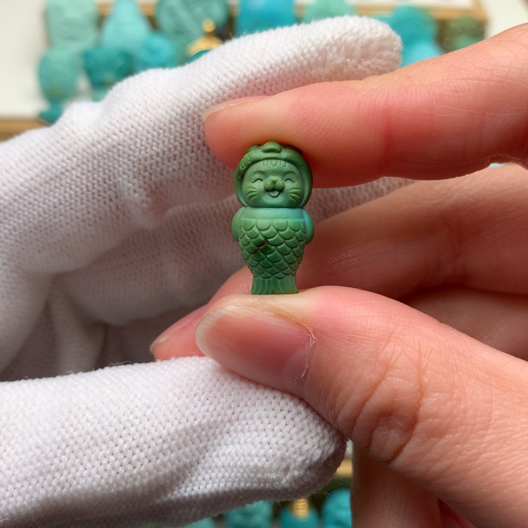 绿松石未镶嵌配饰