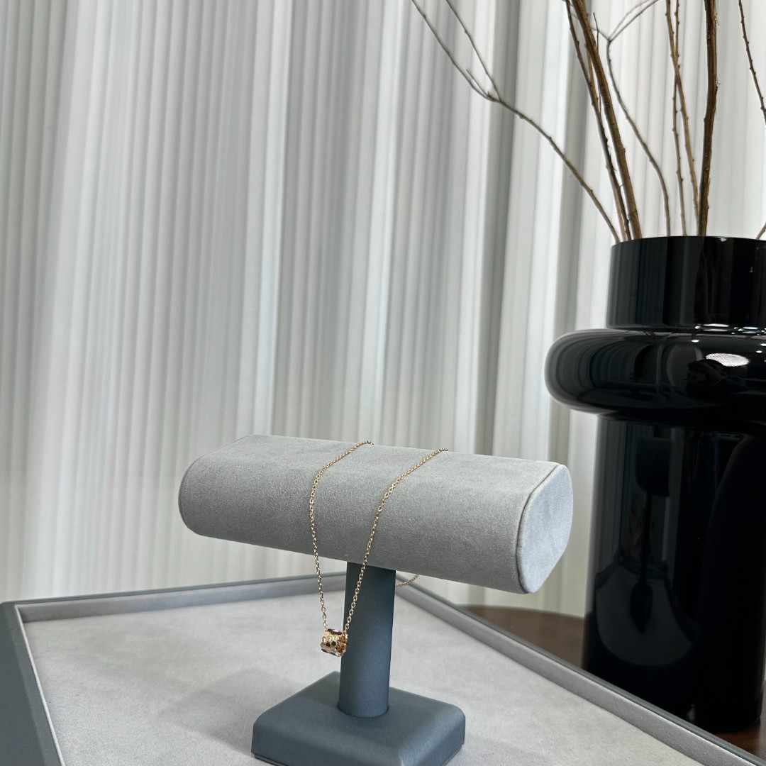 铜合金项链 时尚轻奢高级百搭【蜂巢路路通项链】D047