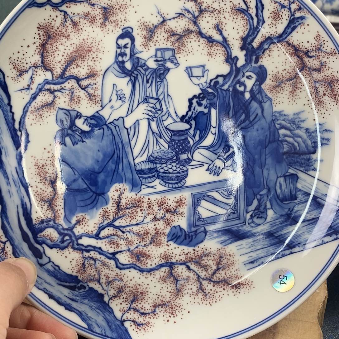 瓷片景德镇手绘青花茶器54