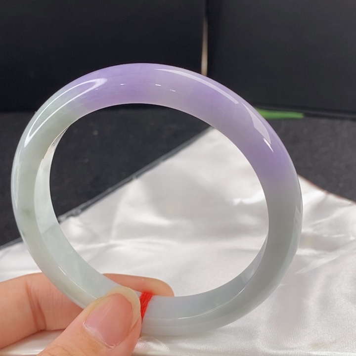 翡翠未镶嵌手镯62圈