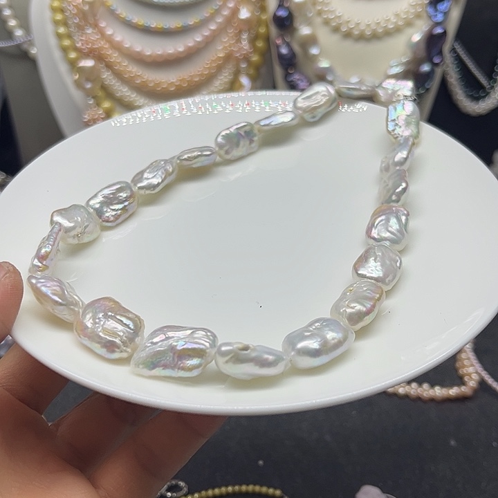 淡水珍珠颈饰未镶嵌