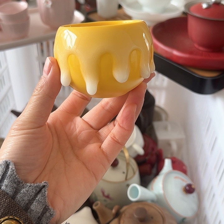 微瑕陶瓷茶具茶杯茶壶