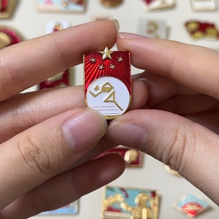 红色收藏直播像章