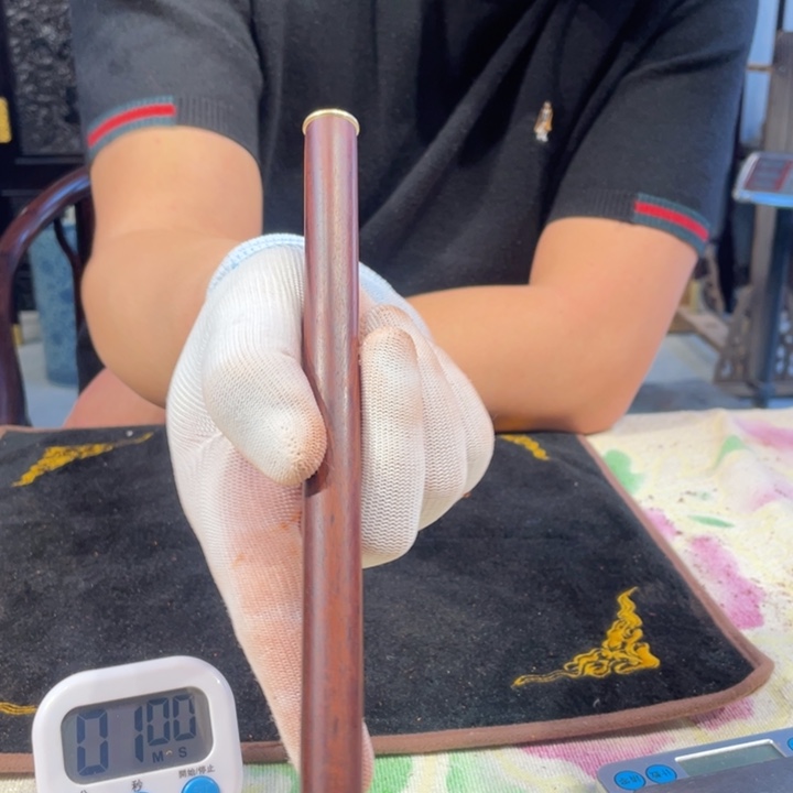 檀香紫檀（小叶紫檀）半**欢香筒