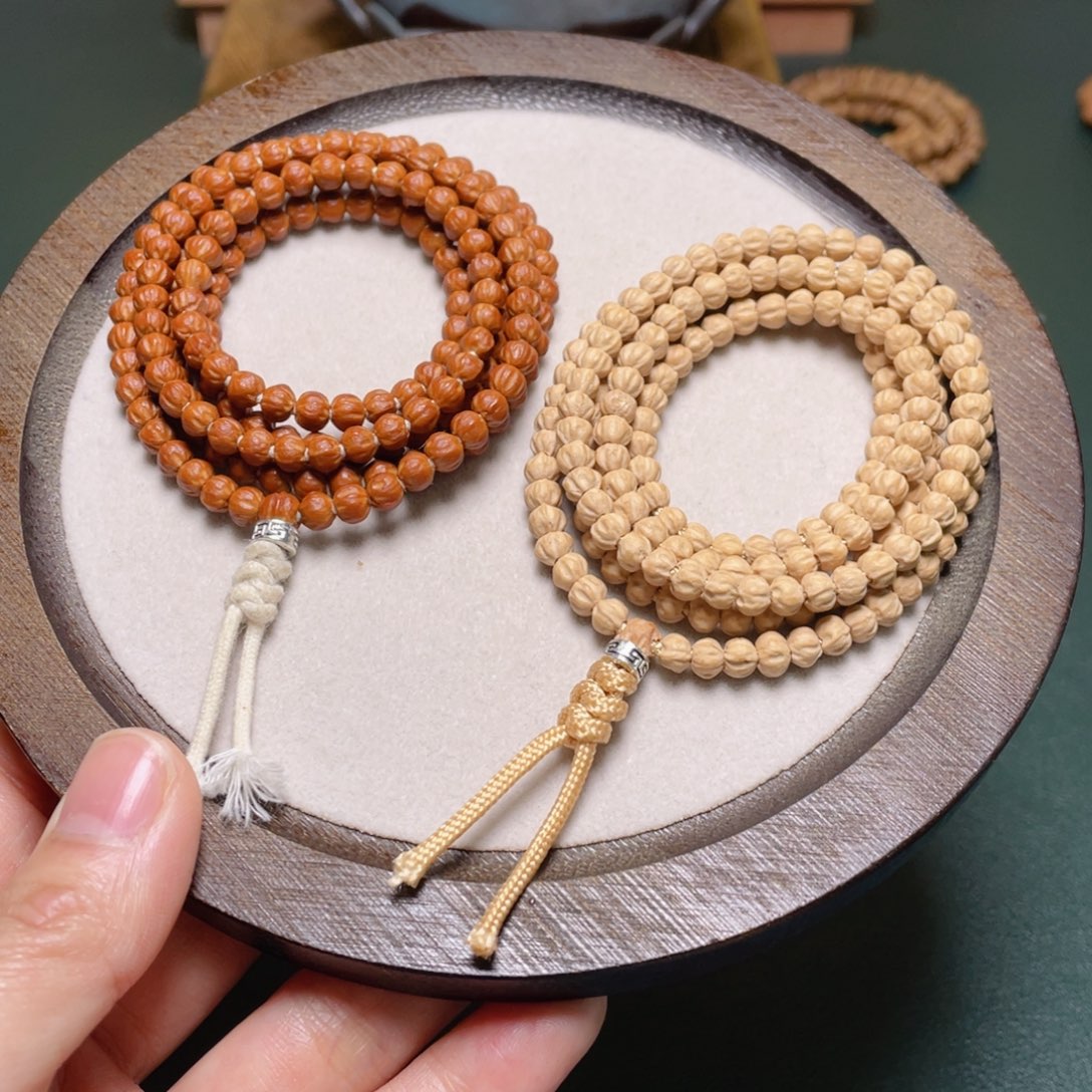 柏香籽/百香籽吊坠莲花金豆