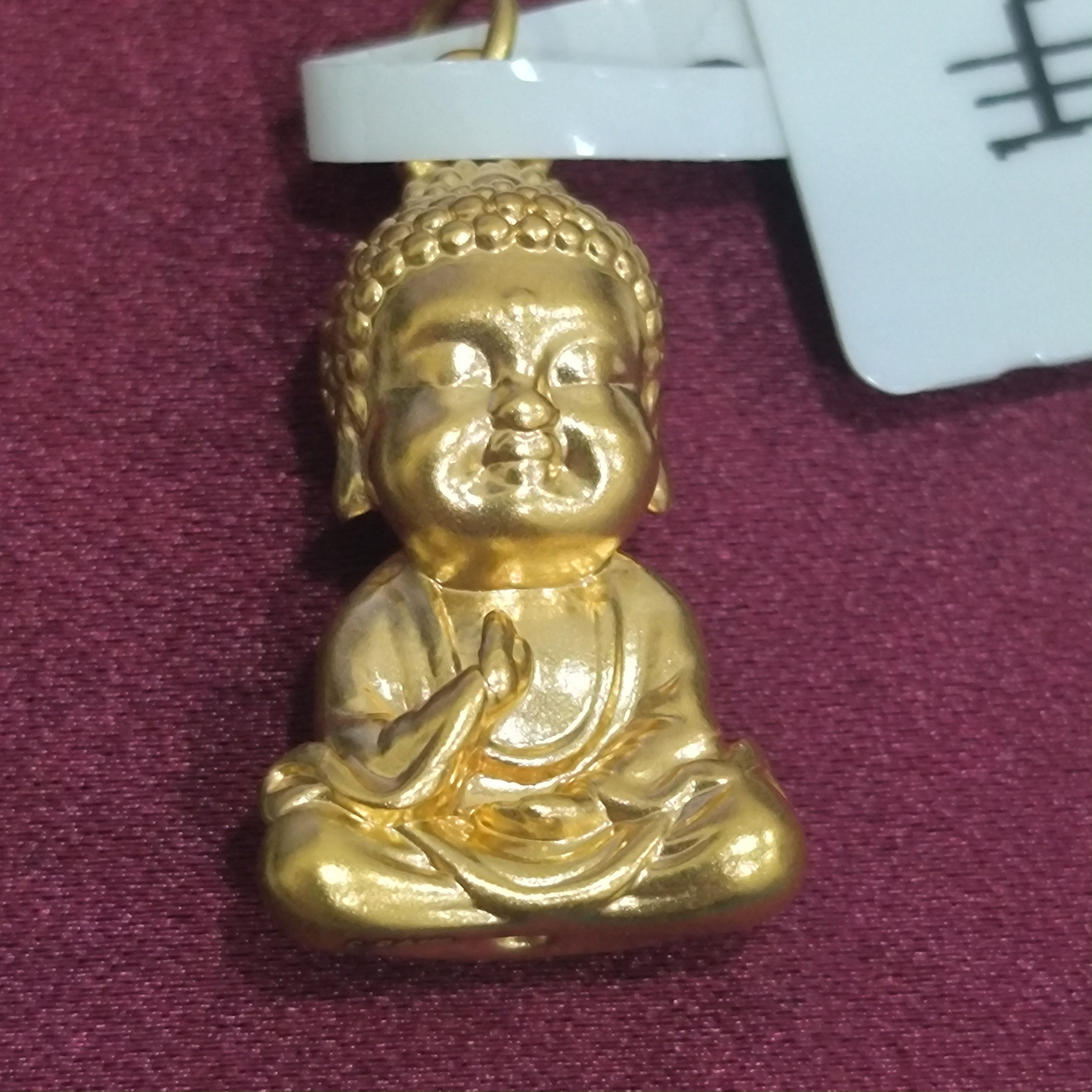 【思思专享】足金999投资金 宝宝佛 ZP 0.5 添金纳福