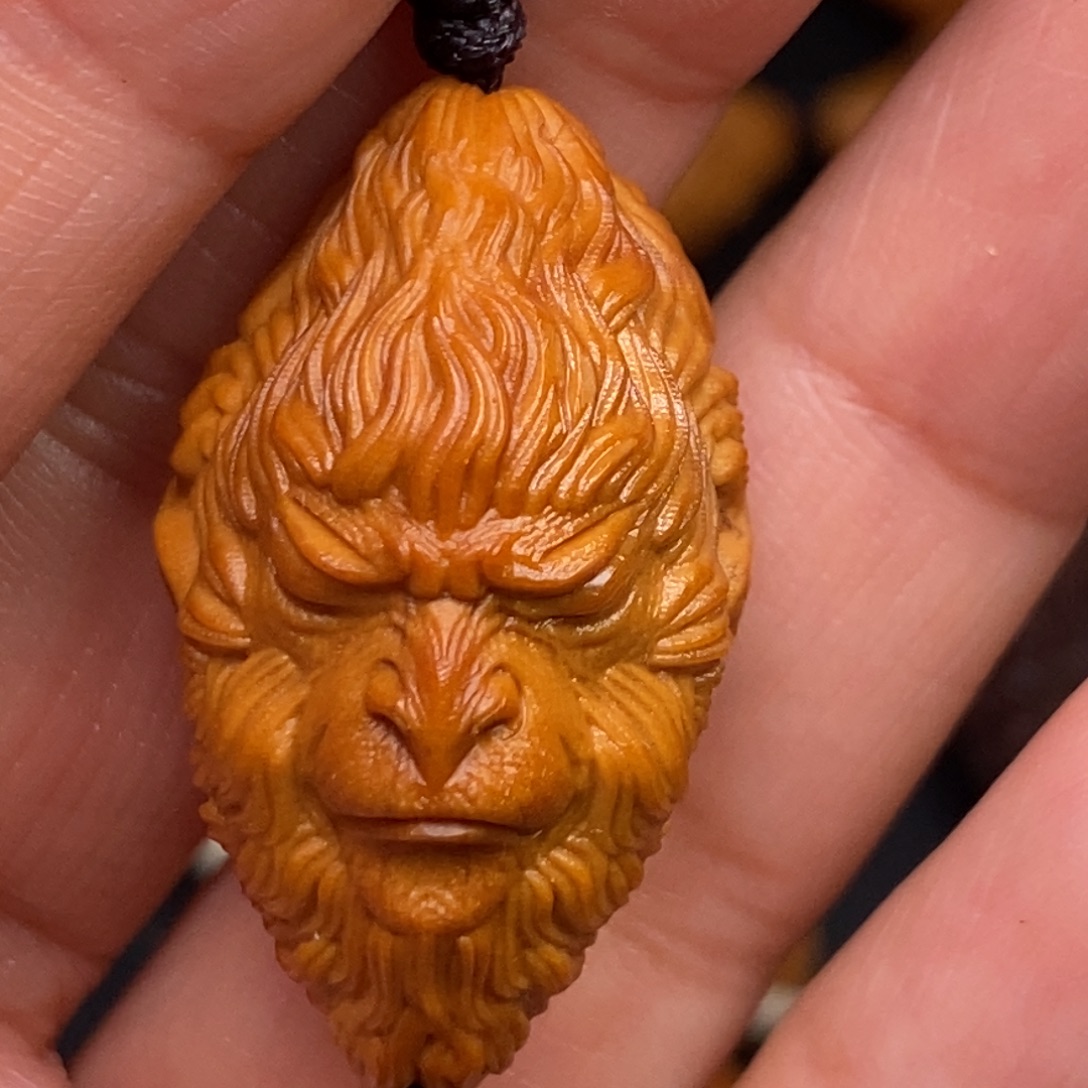 猴头核桃吊坠橄榄猴头