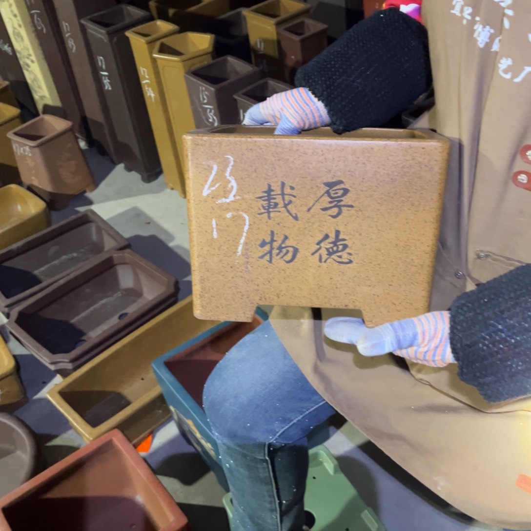 紫砂花盆盆景艺术