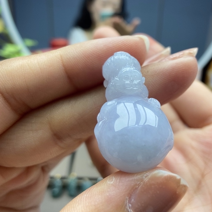 翡翠未镶嵌颈饰吊坠5