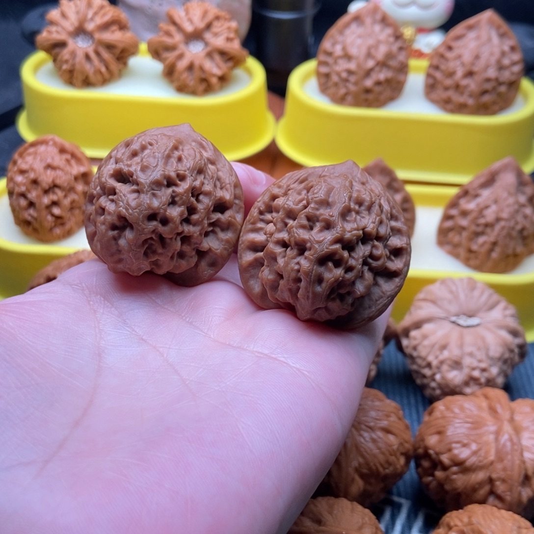 吊坠文玩核桃玉观音