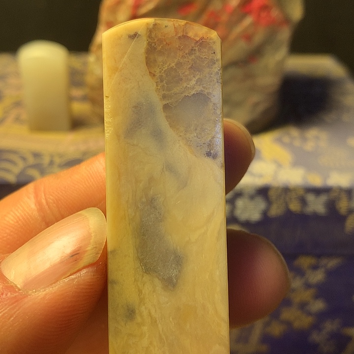昌化石昌化冻石印章一个