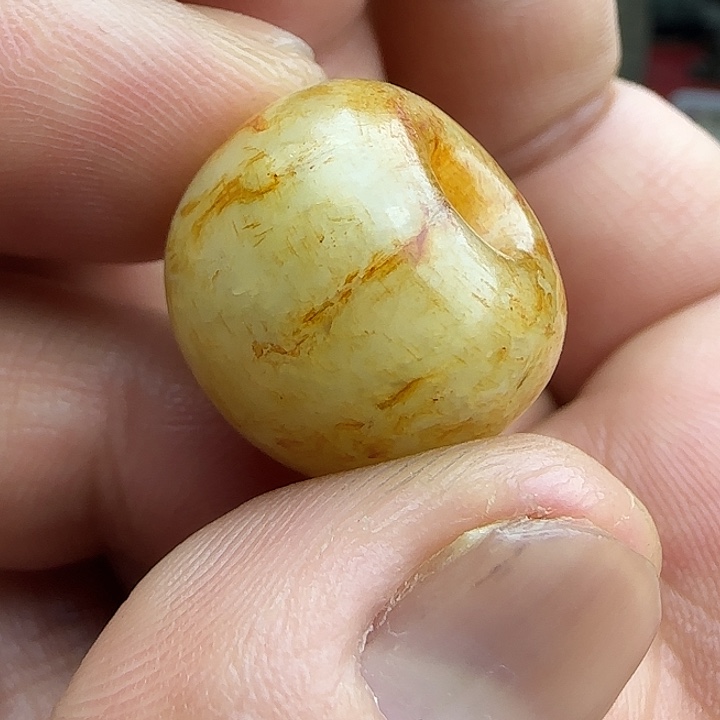 劲***舞白玉菩提吊坠精品