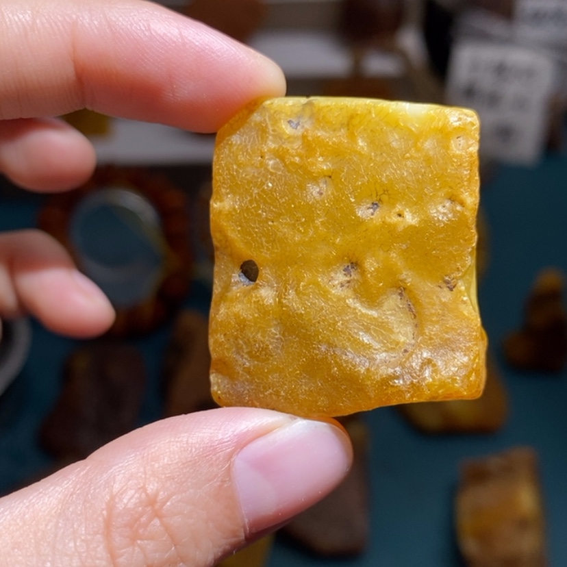 【闪购商品】未镶嵌琥珀珠宝奇石34