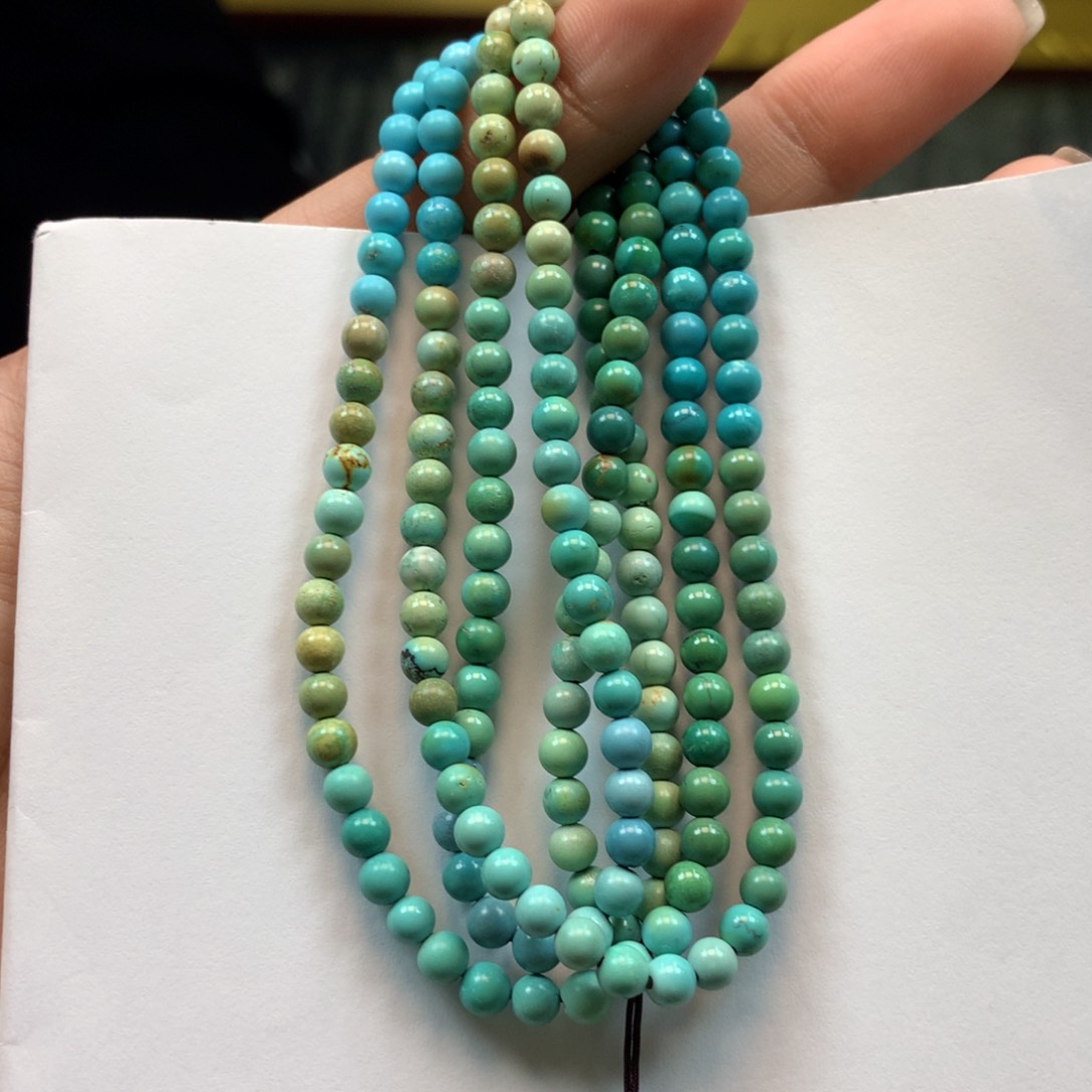 绿松石长链未镶嵌