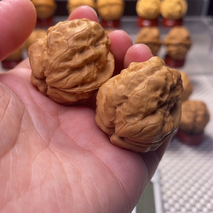 文玩核桃把件6金玉满堂