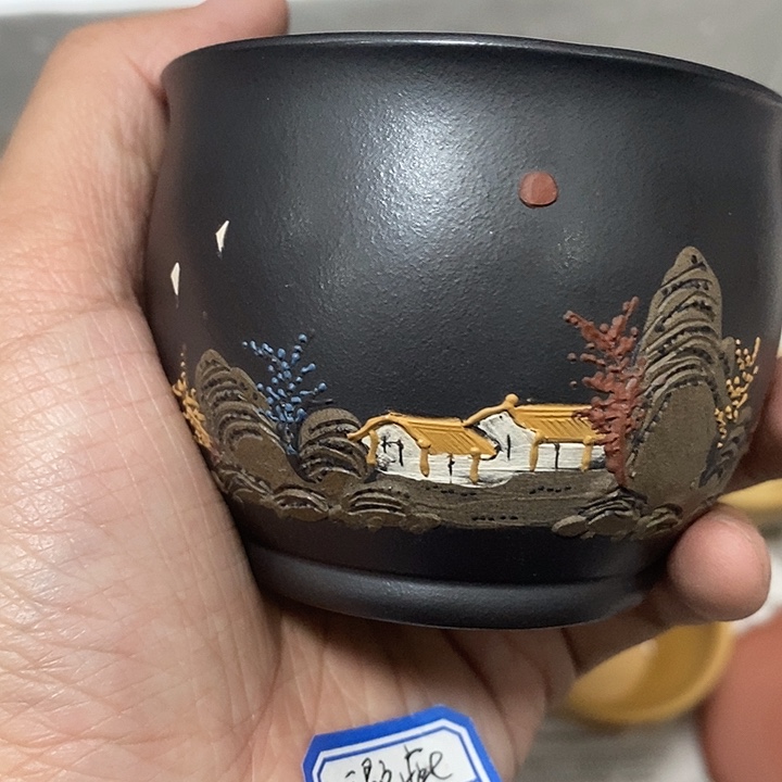 茶杯紫砂瑕疵不退不换