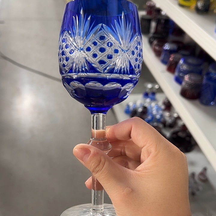 手柄款水晶玻璃微瑕