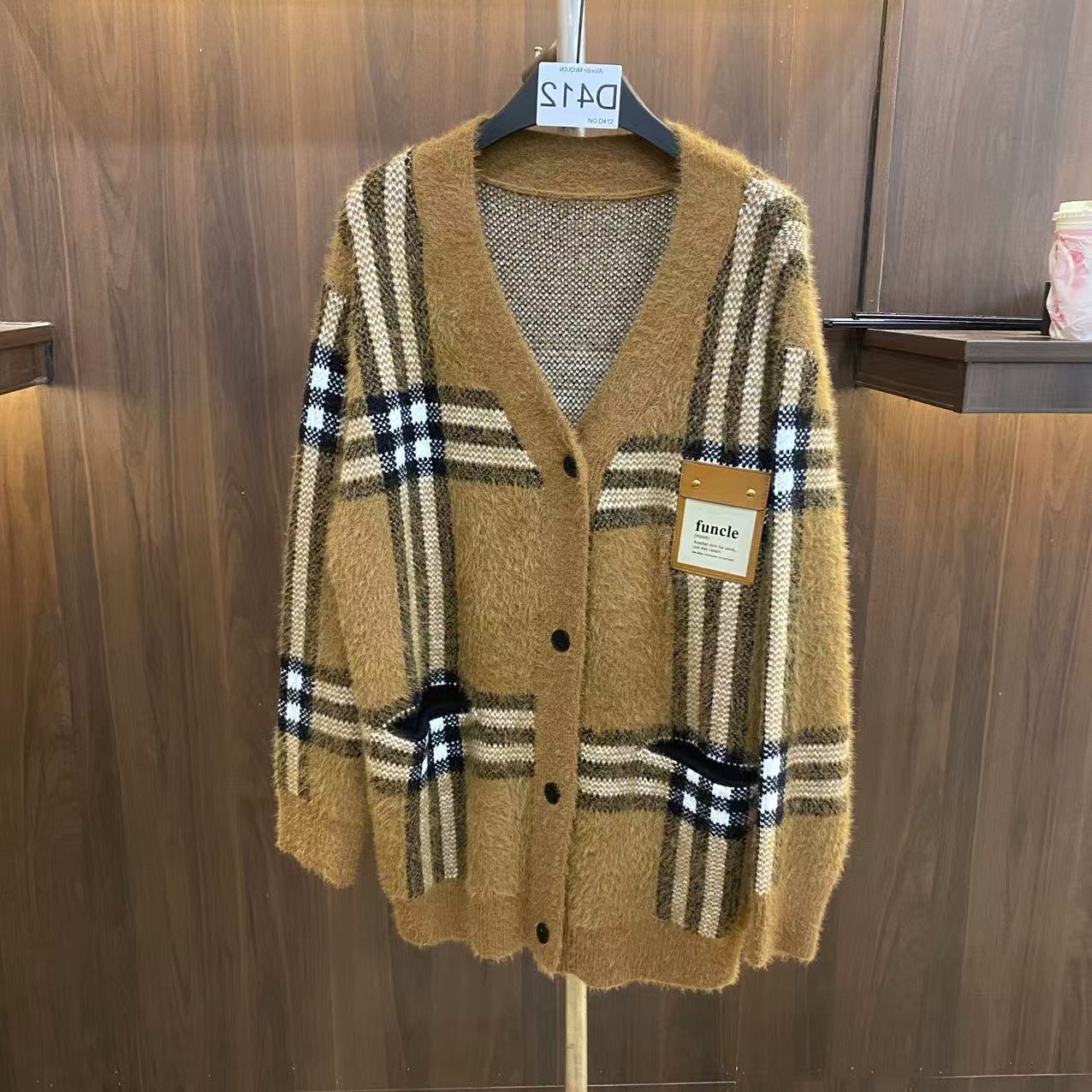 YDD•「D412」秋冬新款简约宽松时尚潮流休闲设计师上衣