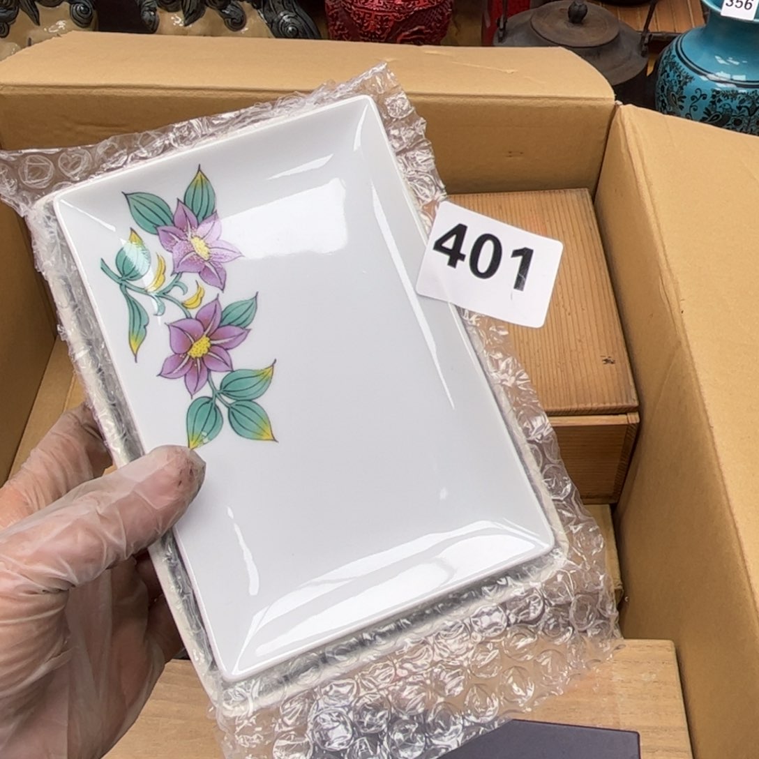 瓷片摆件工艺品摆件666 